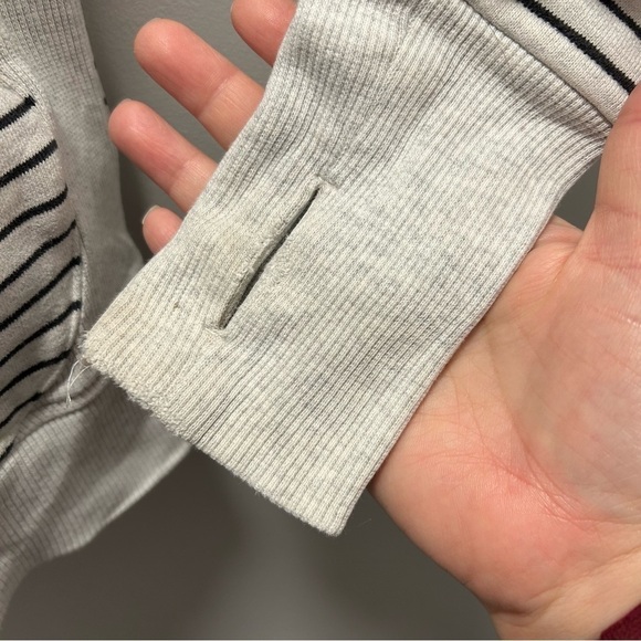 Lululemon scuba hoodie with black stripes - Picture 6 of 14